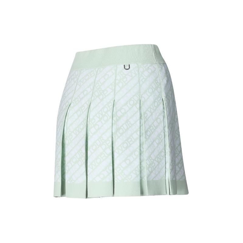 Fila Серия Golf SS24 Юбка гольф спортивная тканая плиссированная повседневная женская юбка светло-зеленая A11W415301F-LG