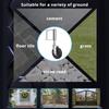 Spring Loaded Gate Caster Replacement Garden Gate Wheel Wear Resistant Gate Spring Shock Absorption Wheel Enduring