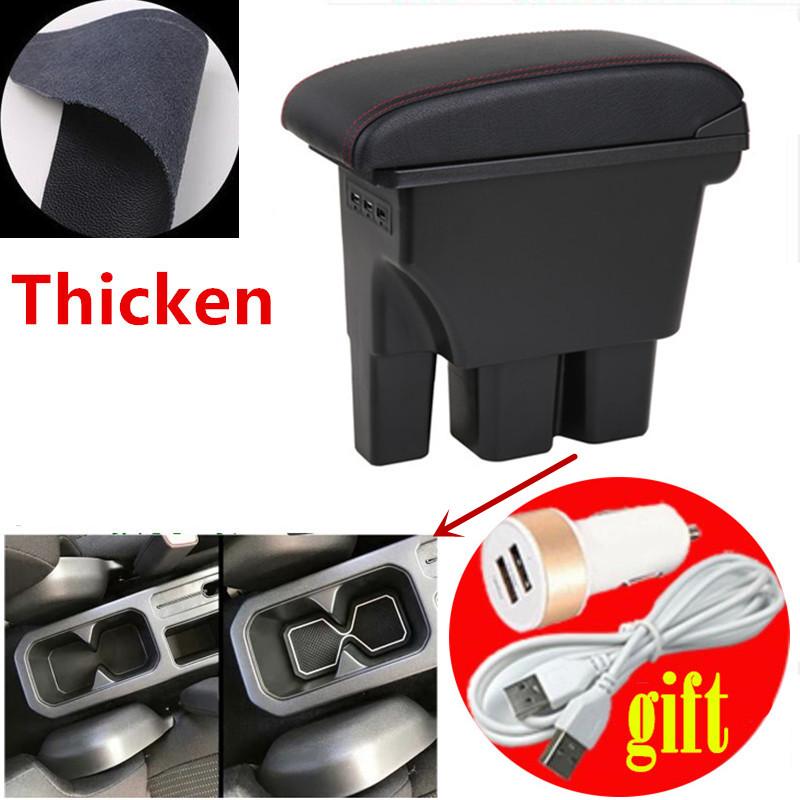 Подлокотник для Suzuki Jimny JB74 2018 2022, автомобильный подлокотник, ящик для хранения, внутренние автомобильные аксессуары, двухслойный