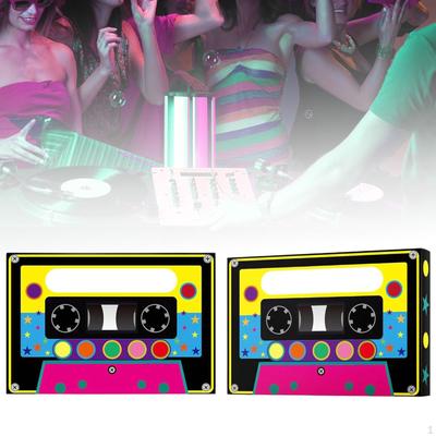 2x Музыкальные Вечеринки Принадлежности Подарочная Коробка Уникальная Хип-Хоп Новинка Радио Винтажные Подарки Ностальгический