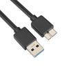 Кабель USB 3.0 - Micro-B для передачи данных на жесткий диск с удлинителем питания для подключения к компьютеру
