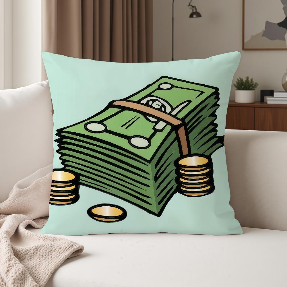 Mind Games MMonopolys Pillow Case Suitable For Bedrooms Living Rooms Cars Home Decoration