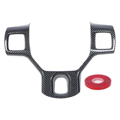 Накладка на руль с рисунком под карбоновое волокно, внутренняя отделка, накладка на рамку кнопок руля