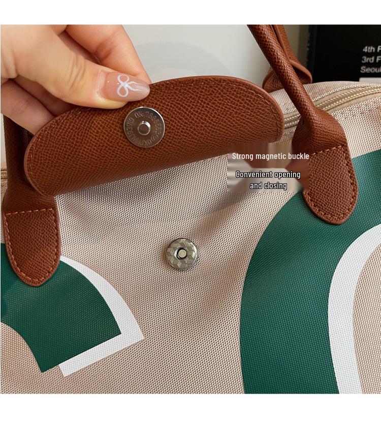 Женская легкая водонепроницаемая дорожная сумка-даффл большой вместимости для деловых и коротких поездок