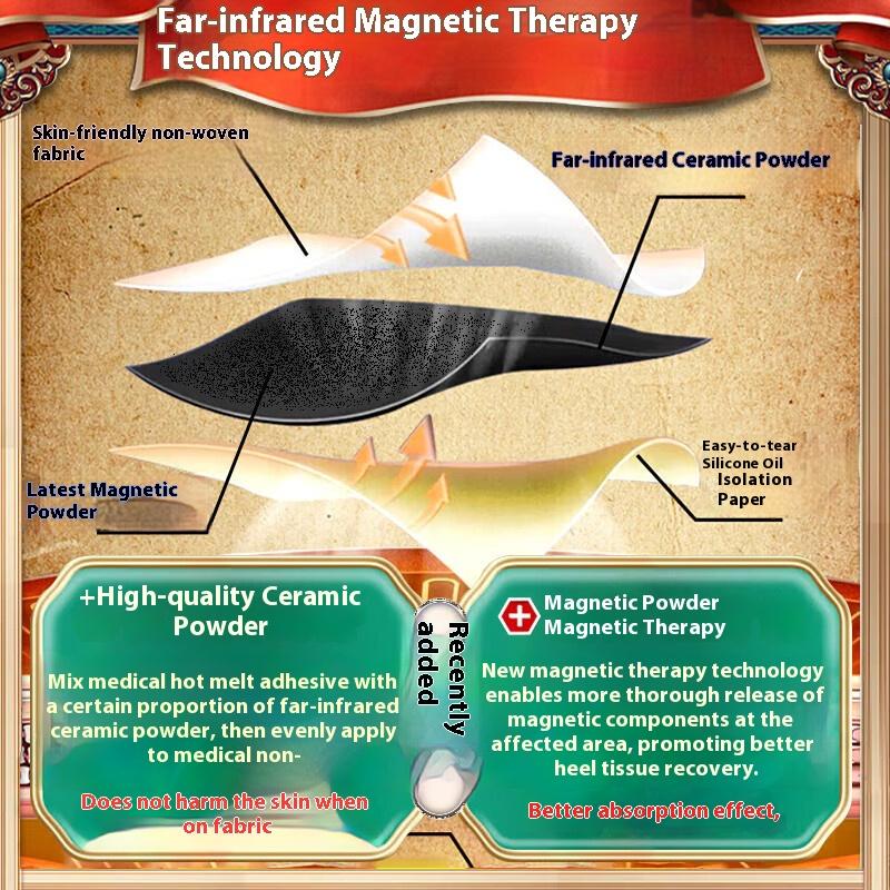 6 шт./компл. дальний инфракрасный магнитотерапия обезболивающий пластырь поясничный диск шейный сустав акупунктурный пластырь здравоохранение