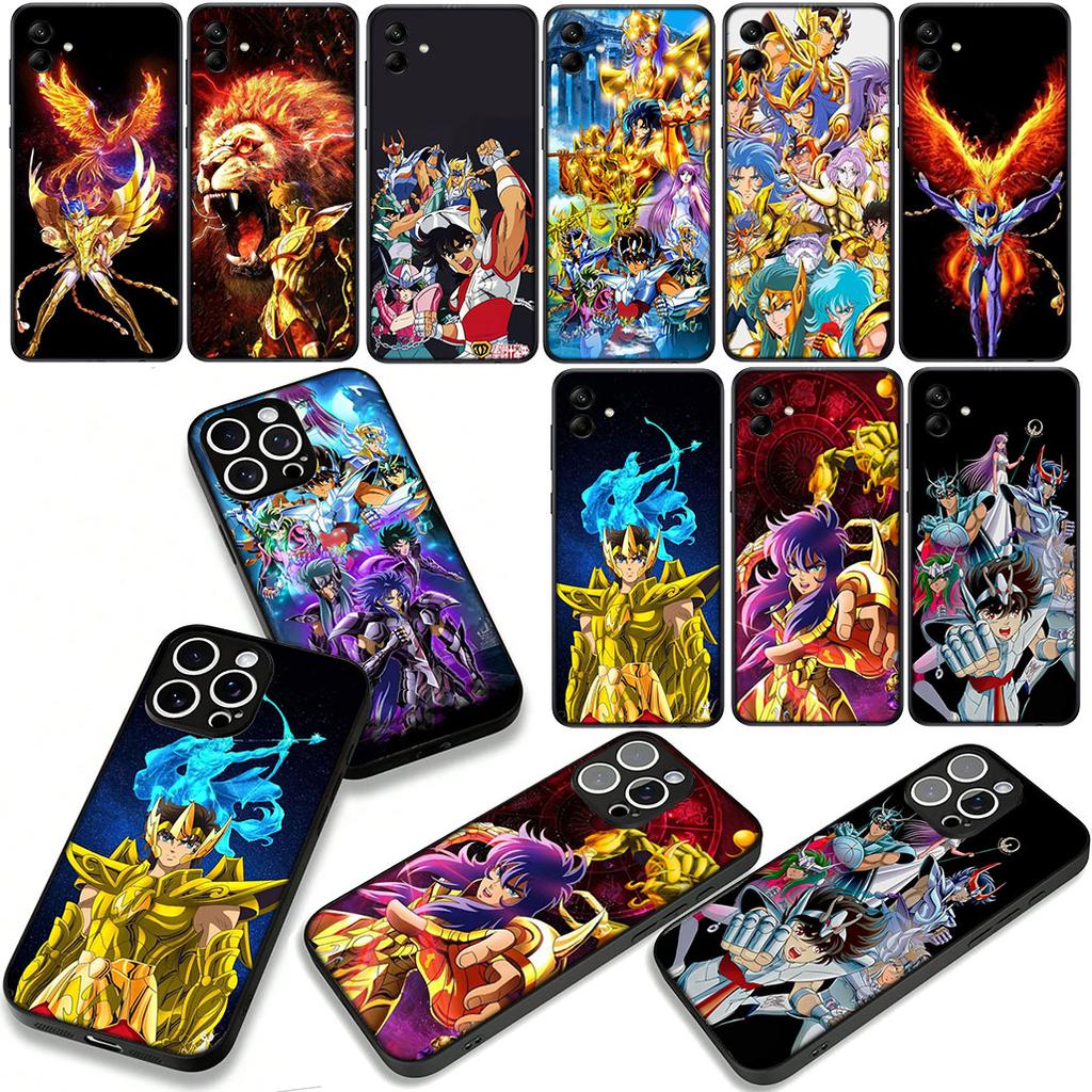 Saint Wallpaper Seiya Phone Case for Samsung Galaxy A07 A13 A12 A14 A23 A42 A50 A51 A52 A53 A70 A71 A72 A21S A04 Note 20 9 8 10