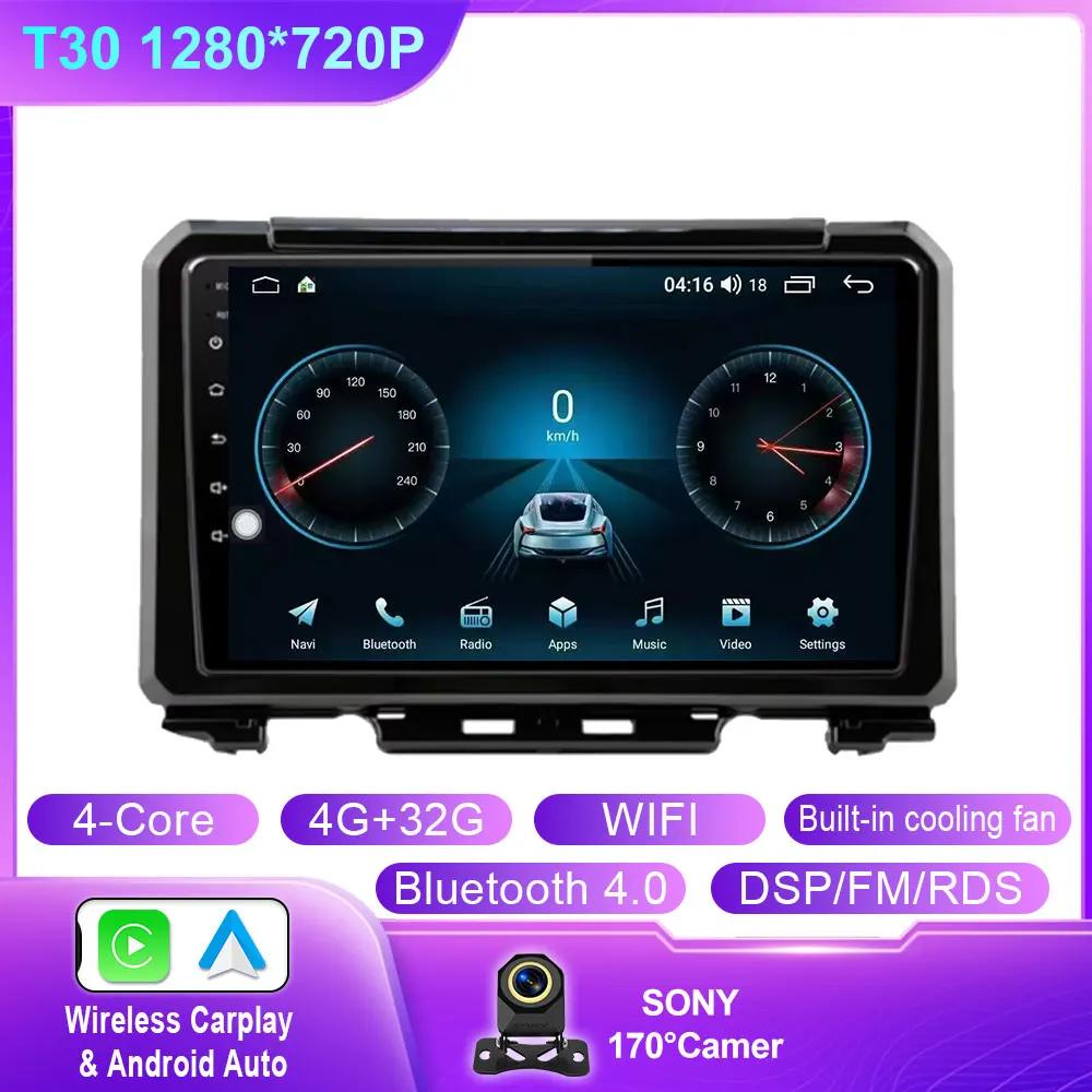 Car Android For Suzuki Jimny 2018 2019 2020 Car Radio Multimedia Stereo Video Player GPS Navigation BT Carplay Auto DSP No 2Din