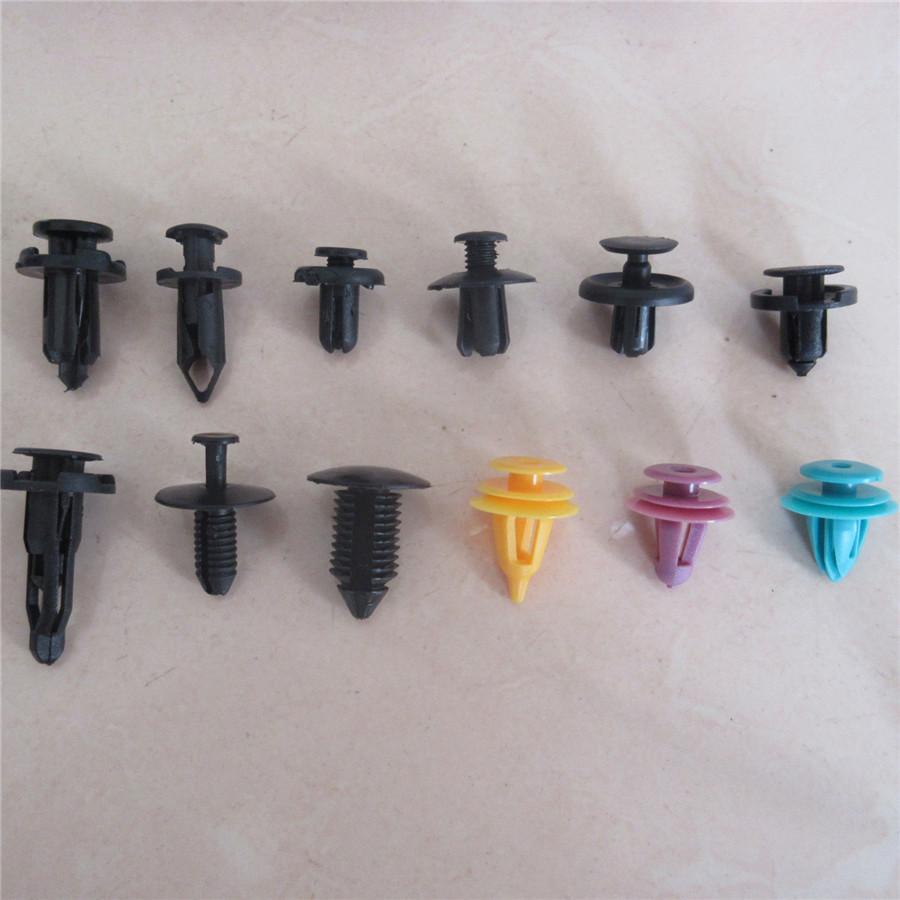 300 шт. Смешанные автомобильные крепежи Клипсы-фиксаторы для обшивки панели, подкрылка, бампера и двери автомобиля для Nissan, Toyota, BMW, Honda