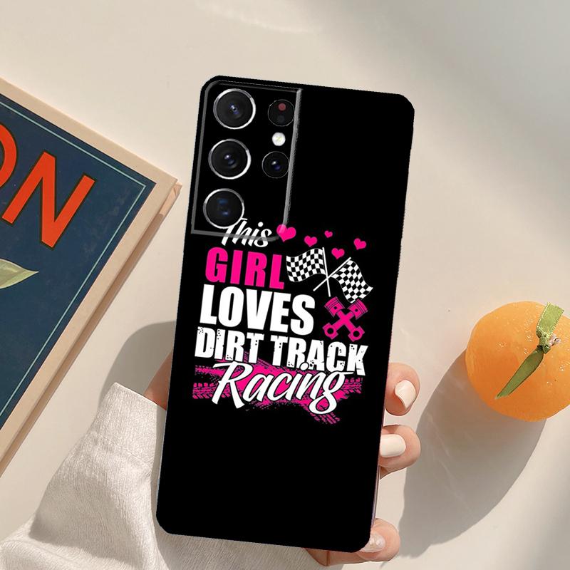 Чехол для телефона с рисунком гоночного автомобиля в клетку для Samsung Galaxy S23 S26 Ultra S20 S21 S22 S24 S25 S10 Plus S25 FE Задняя крышка