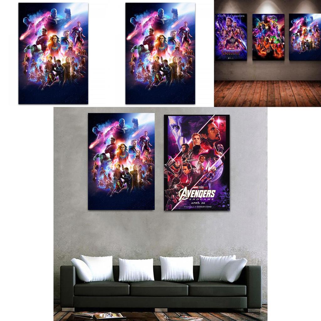 Элегантный постер к фильму «Мстители: Финал / Война бесконечности», принт, искусство, 24x36, шелковый настенный декор