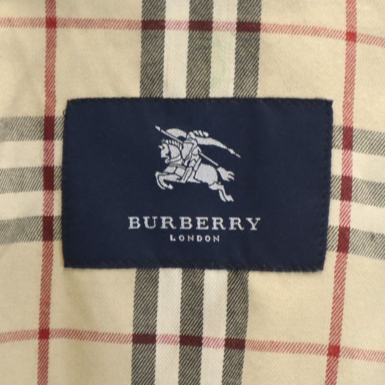 Burberry Кожаное пальто Серия Черный Мужское Б/у