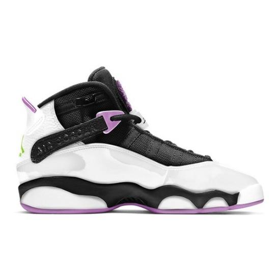 Jordan 6 Колец Мид Белый Светло-фиолетовый - 323419-150