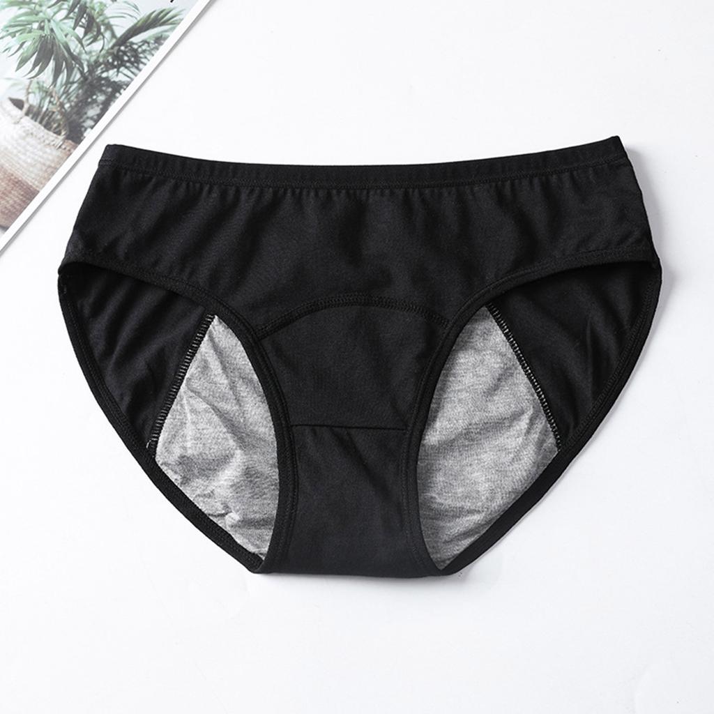 Teenagers Menstrual Panties Mid Waist Women's Panties Full Hip Panties