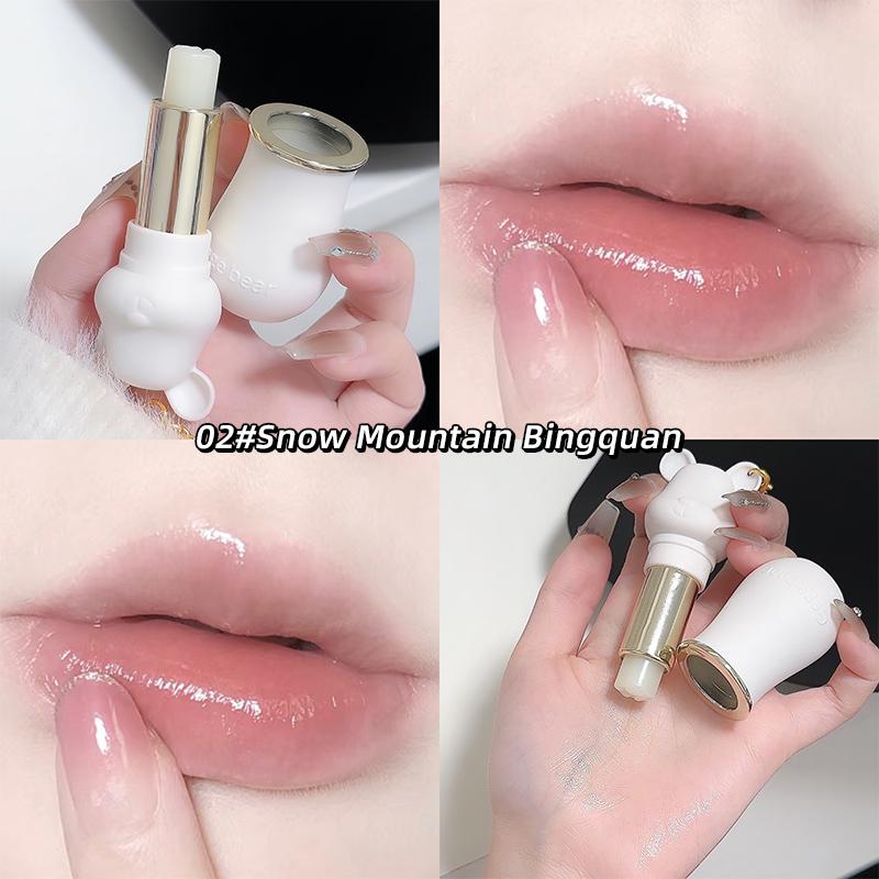 GegeBear Sweetheart Bear Lip Balm Увлажняющий антисушащий праймер под помаду Увлажняющий осенне-зимний праймер под помаду