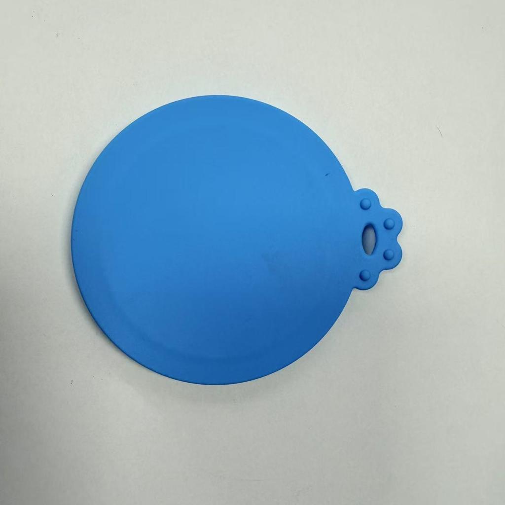 Доступная силиконовая крышка для консервной банки для домашних животных: Герметичный, Пищевой, Три-в-одном; Опция с пользовательским логотипом.