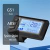 HW-E-Bicycle Display LCD G51 Mini Display 24V-48V With Lights Cable For Electric Bike Accessory SM Connector2