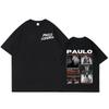 Rapper Paulo Londra Homerun T-shirts Mens Women Fashion Hip Hop Oversized T Shirt Casual Cotton Short Sleeve T-shirt Streetwear