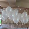 5/10/12inch Milky White Pearl Balloon Wedding Decoration Hawaiian Pearlescent White Balloons Garland Decor Birthday Party Toy