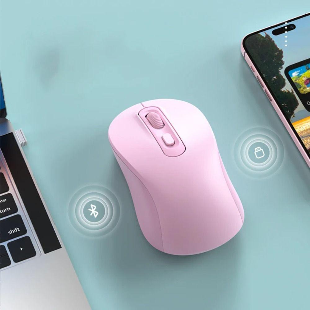 2.4GHz Macaron Wireless Mouse Noiseless Colorful Wireless Mouse Office/Home