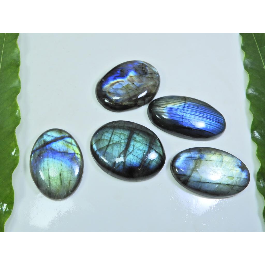 24X36-29X36ММ Натуральный Мульти Лабрадорит Овальный Кабошон Свободный Драгоценный Камень 5Шт/Лот LL-942