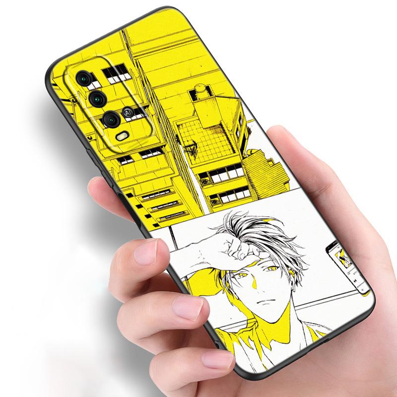 Силиконовый чехол для телефона с рисунком аниме Yaoi для Xiaomi Redmi Note 11 10 9 8 Pro 11T 10T 10S 9S 8T 9 9A 9C 9T, черный мягкий чехол