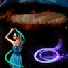 Rechargeable Optical Hand Rope Colorful Pixel Light-up Whip Glowing Waving Flash Whip  Cosplay