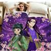 The Apothecary Diaries Print Flannel Blanket High Quality Warm Comfortable Cover for All Seasons Perfect for Gifts Home Decor
