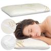 Плоская ортопедическая подушка из термопластика с эффектом памяти + наволочка на молнии