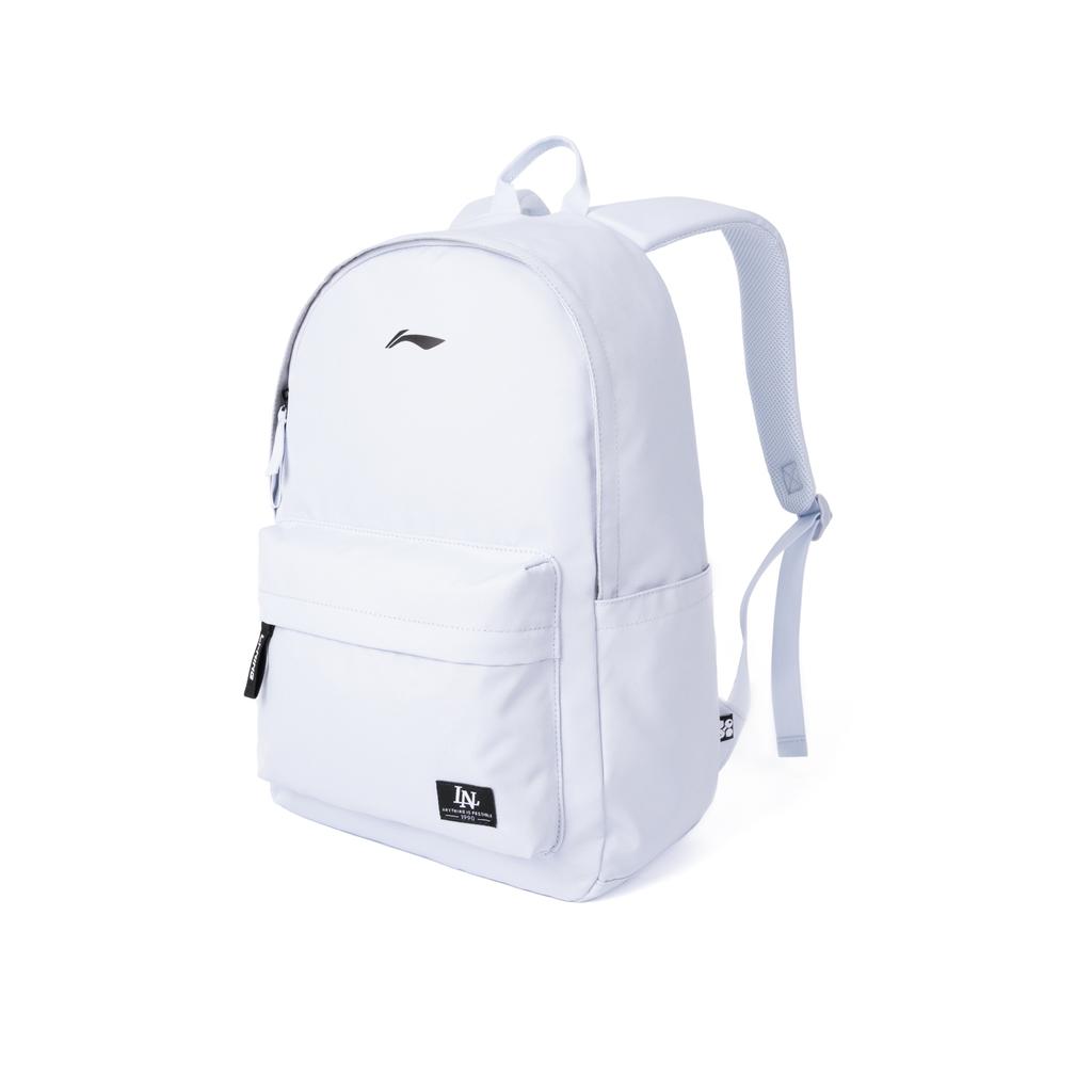 New LiNing Polyester Backpack Unisex Light Frost Blue ABSU637-4