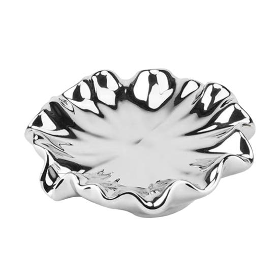 Мыльница Компактная, легко моющаяся Керамика в скандинавском стиле Мыльница в форме листа лотоса Полка для ежедневного использования