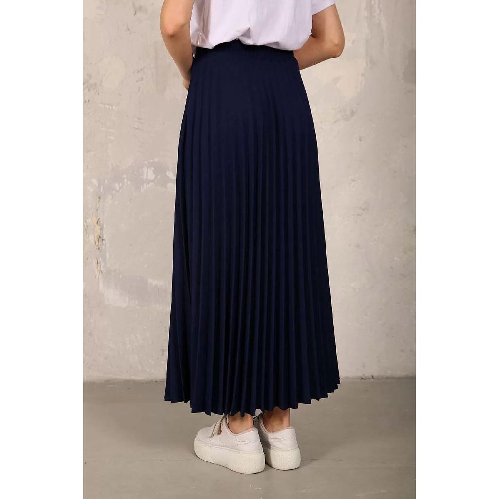 Плиссированная Юбка 32-9001 Серый