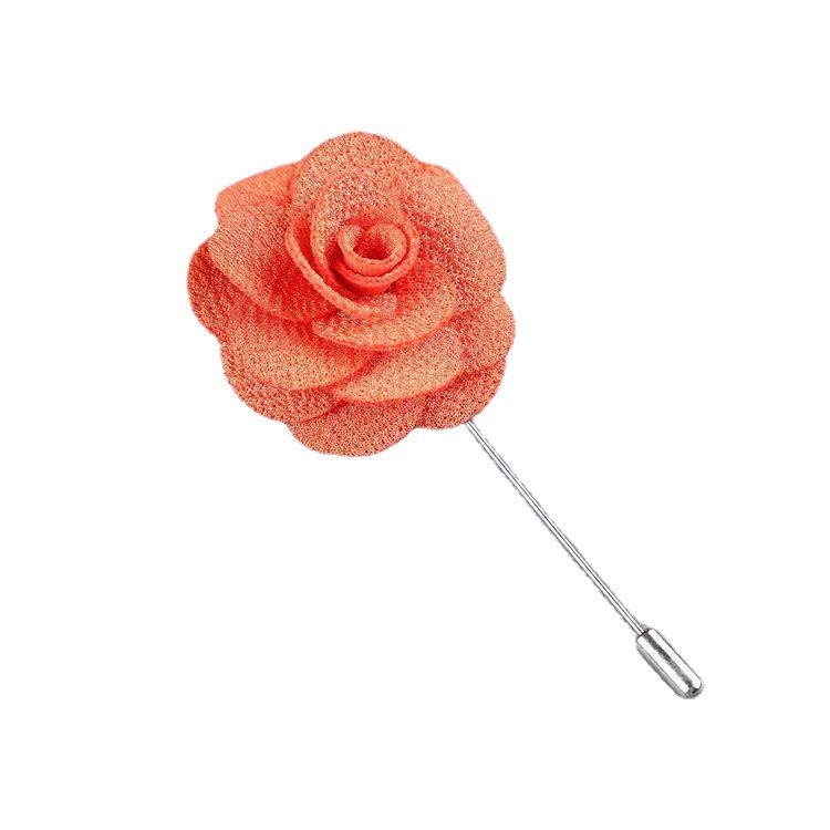 Брошь-булавка для воротника в стиле «Камелия» — аксессуар для костюма унисекс