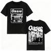 Oasie рок-группа мировой тур 2025 Мужская Женская футболка с принтом Одежда мода кэжуал чистый хлопок лето осень и зима нижнее белье