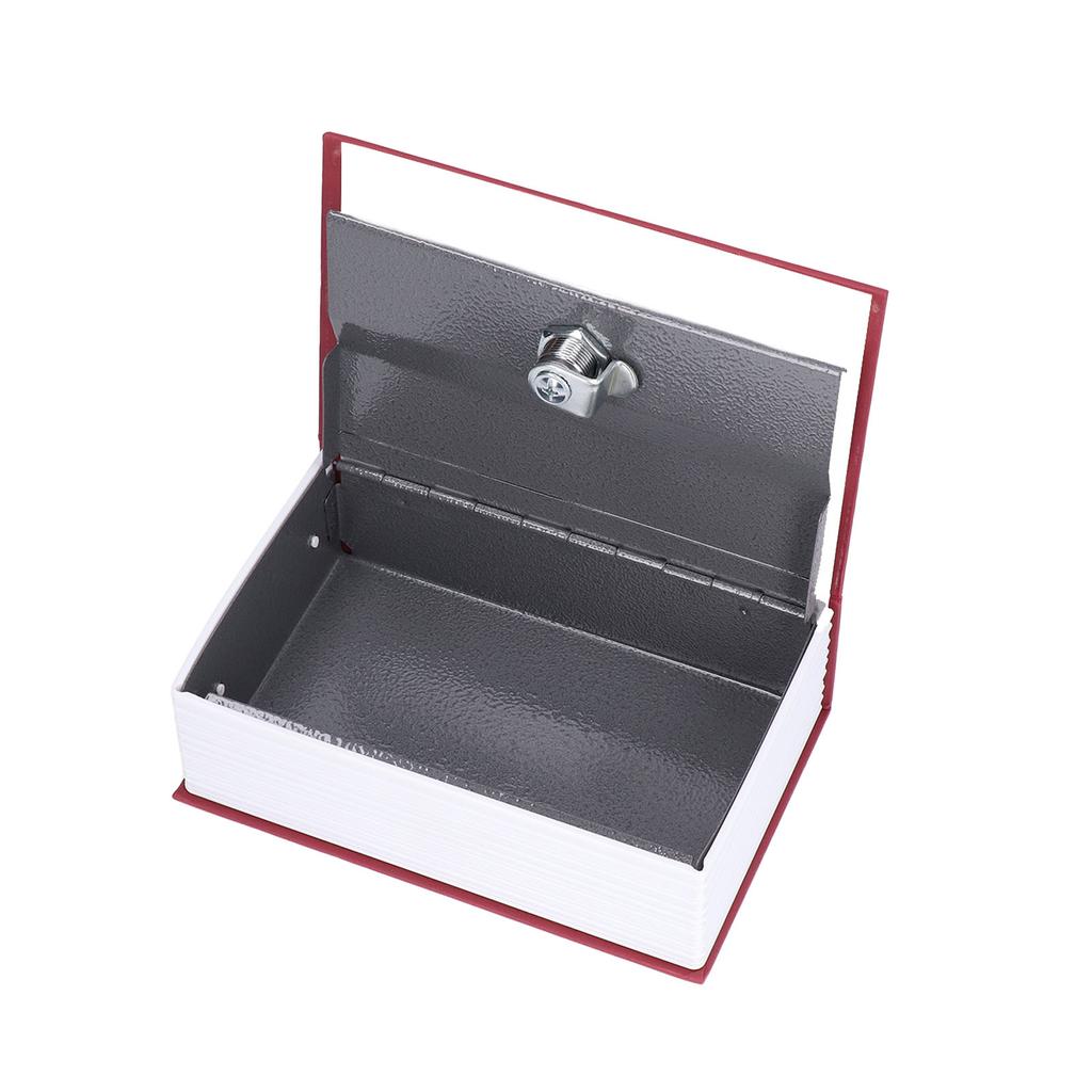 Сейф Книга-симуляция Декоративное хранилище Чехол для денег для Спальни Гостиной Офиса Красный