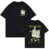 GIN AND TONIC Meme T Shirt Retro Cartoon Aesthetic T Shirts Mens Women Summer Fashion Cotton Funny Cocktail Meme Graphic Tshirt