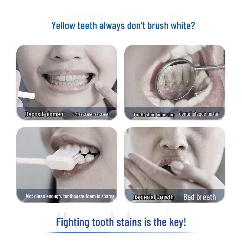 Shuke Dual-Action Whitening Toothpaste for Men