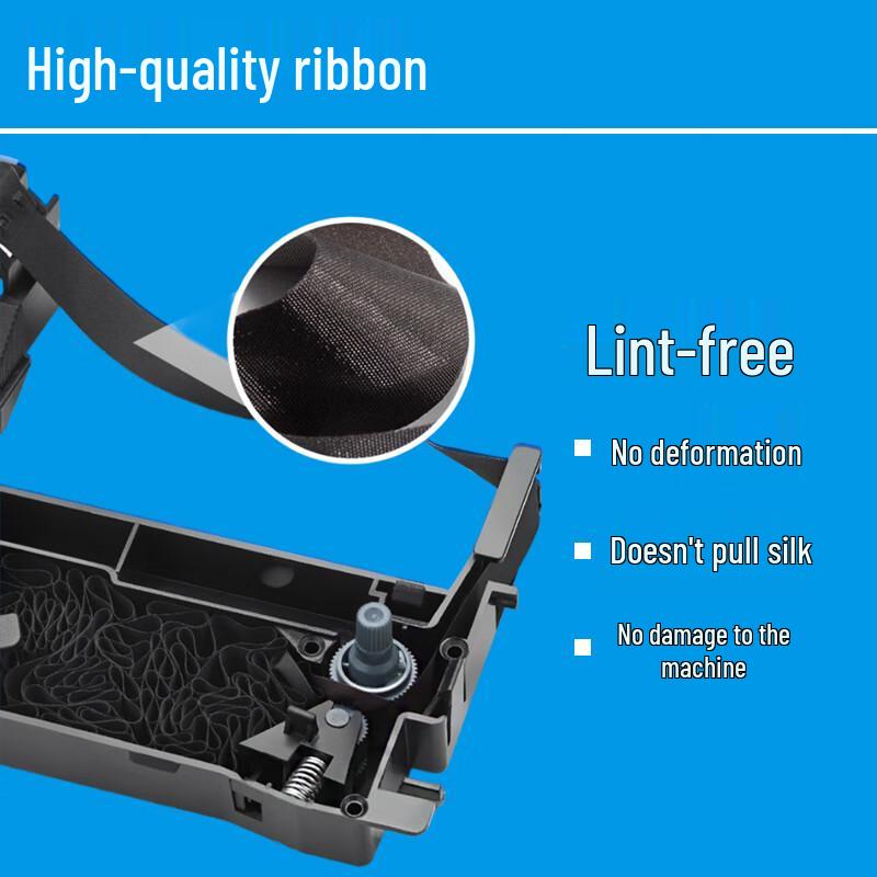 ERC-09B Black Printer Ribbon Cartridges (10-Pack)