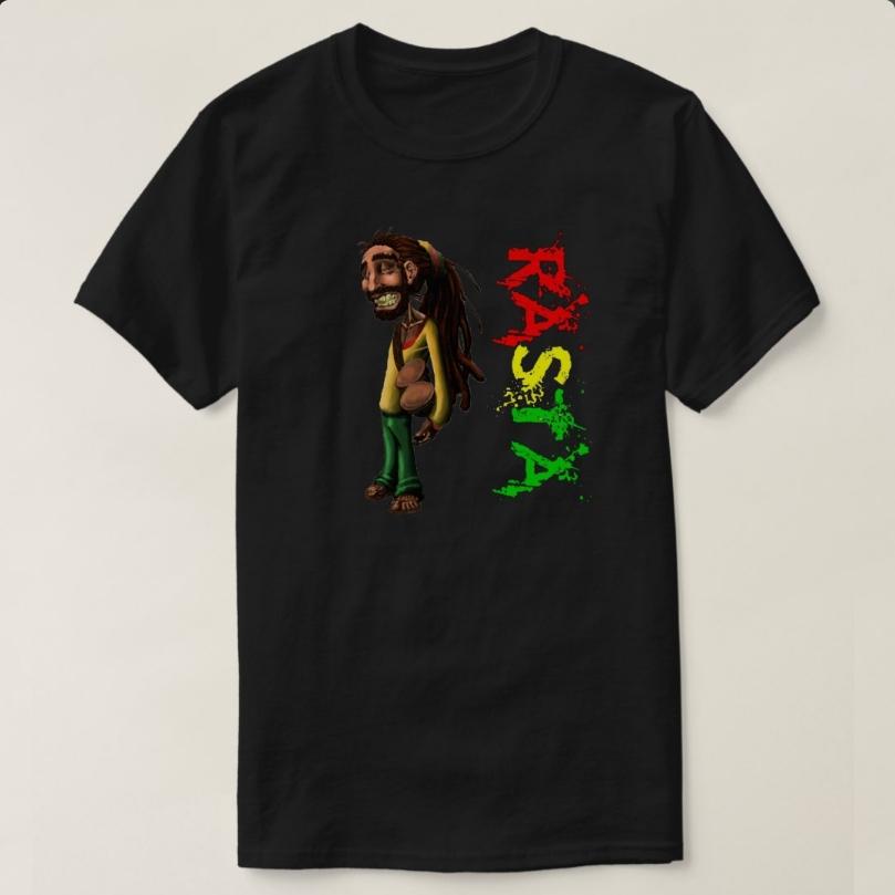 Мужская футболка Cori Reith Rasta Reggae, 100% хлопок, с круглым вырезом, короткий рукав, летняя, повседневная, мужская футболка - Мужская летняя хлопковая футболка с принтом