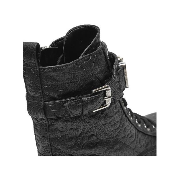 Black Guess Vaires Ankle Boots FLTSOM FAL10