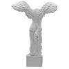 Victory of Samothrace Plaster Statue-Style Figure, Louvre Museum, Goddess of Victory, Interior Object (24cm) [Used]