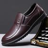 Мужская деловая обувь из воловьей кожи на мягкой подошве, осенняя новая мужская кожаная обувь