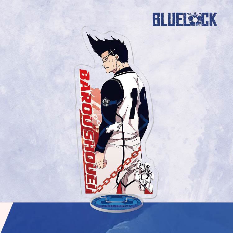 Аниме акриловая подставка, экшн-фигурка, игрушка Bluelock, ПВХ, лазерный настольный компьютер Bachira Kiyoshi Seiichi Seishiro Nagi Yoichi Isagi, модель подставки