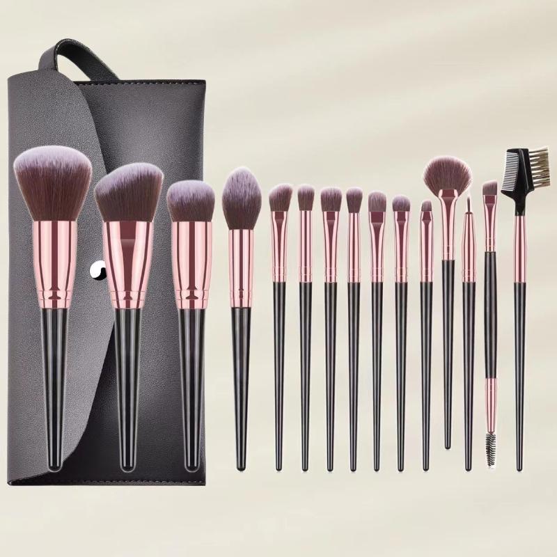 7/15Pcs Makeup Brushes Face Eyes Make Up Brush Eyelash Eyeshadow Eyebrow Eyeliner Foundation Powder Blush Highlight Lips Brush