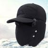 Съемная маска зимняя шапка-ушанка шляпа военная шляпа