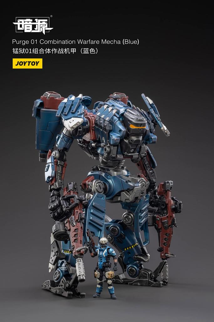 JOYTOY Dark Source Combination Strategy Mecha Blue Paint Scale PVC ABS Painted Movable Figure "Goku 01" Ver. 1/25 &