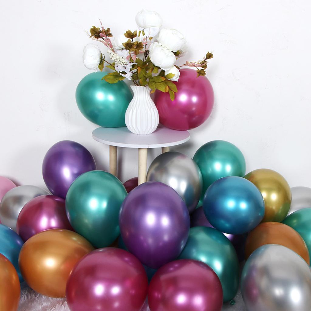 Оптовая упаковка из 20 штук 10-дюймовых латексных шаров разных цветов для дней рождений, вечеринок, свадеб, Рождества
