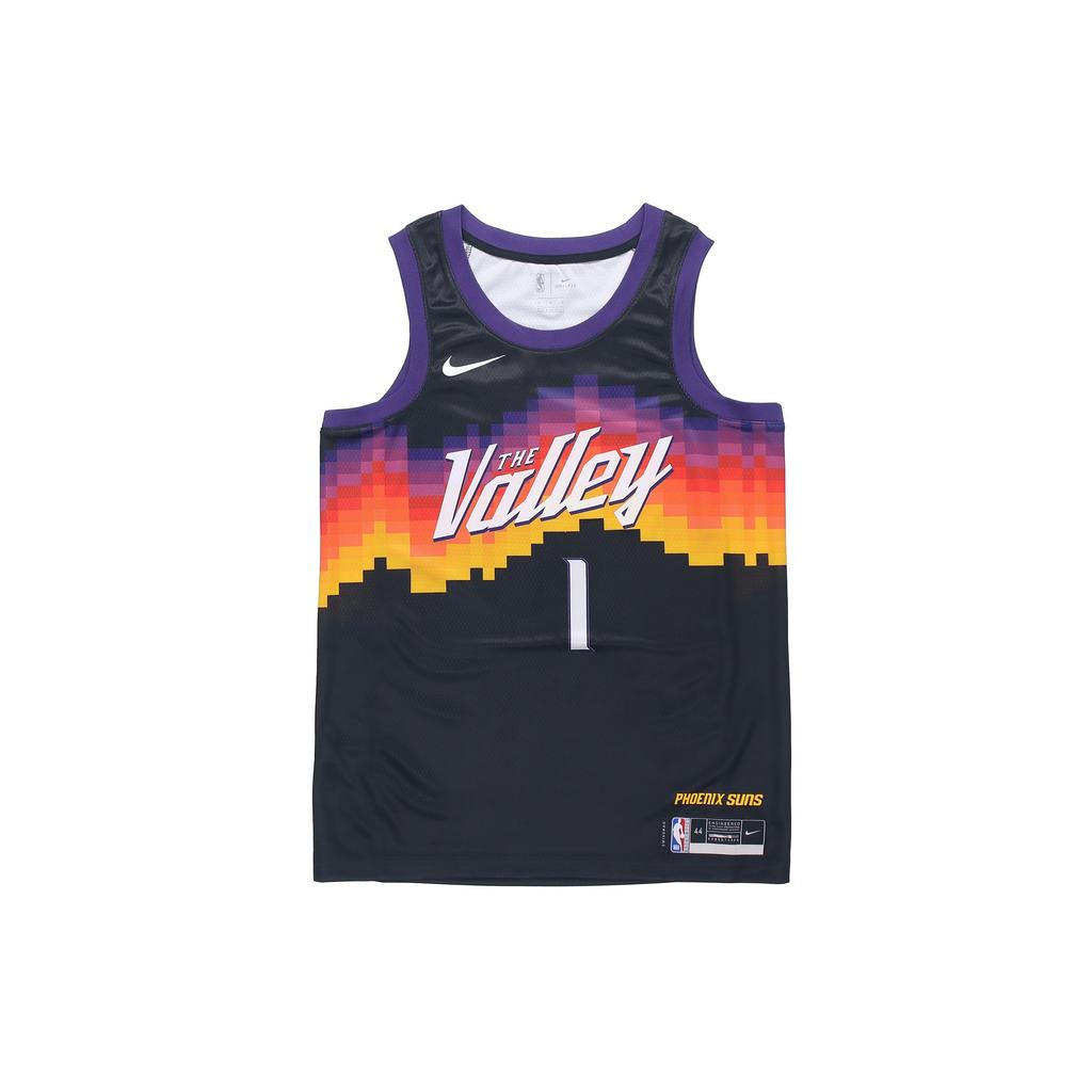 Nike НБА Девин Букер Финикс Санз 2022/23 Фан-версия Swingman Джерси №1 Мужской CN1773-013