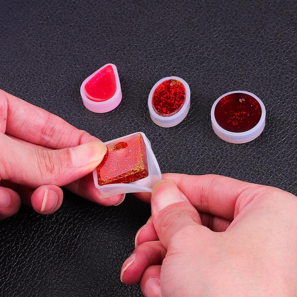 1 шт., капля воды, эпоксидная силиконовая форма, кристалл и бриллиант, браслет, кулон, ювелирное изделие, форма для купола, смола, литейная форма, ремесло