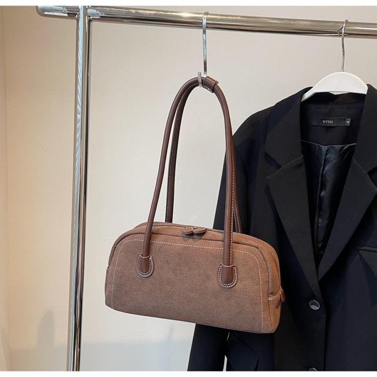 Premium Retro Large-capacity Armpit Bag Versatile Pillow Bag Niche Commuter Shoulder Women's Bag