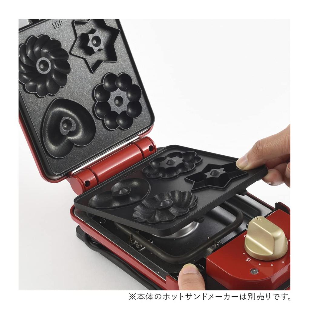 BRUNO Bruno Hot Sandwich Maker Single Donut Plate BOE043-DONUT